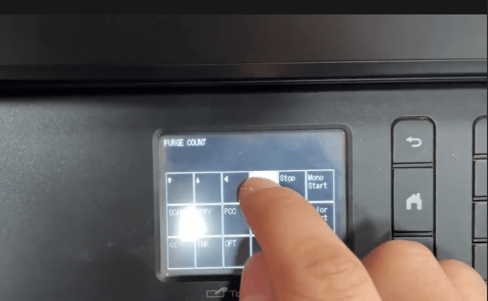 兄弟MFCJ2330J2730J2510J3930DW墨水回收盒已满清零教程
